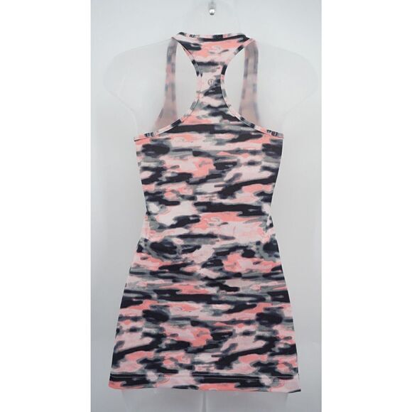 Lululemon Cool Racerback Tank Top Wamo Camo Barely Pink Color size 0 XS - Picture 6 of 7